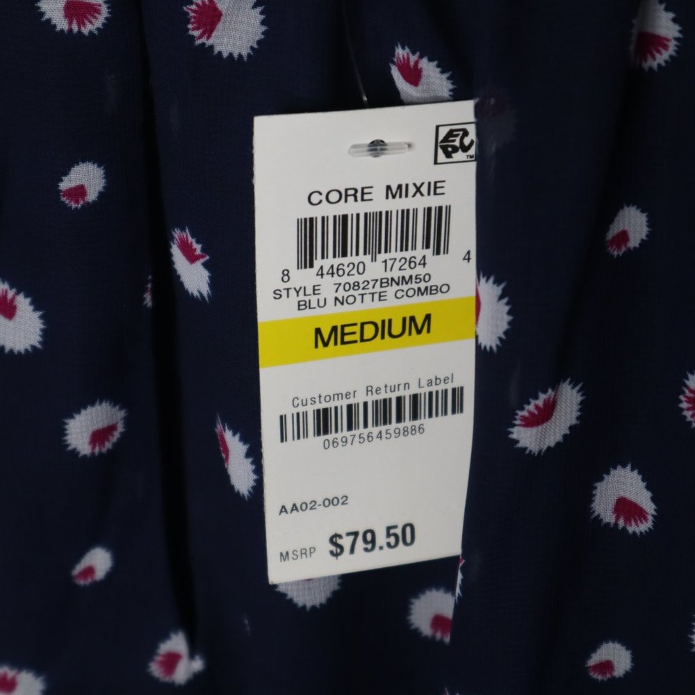 NWT Macys Maison Jules Blue Sleeveless Dress SZ M - Picture 5 of 7